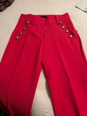 White House Black Market Hot pink Sailor Pants